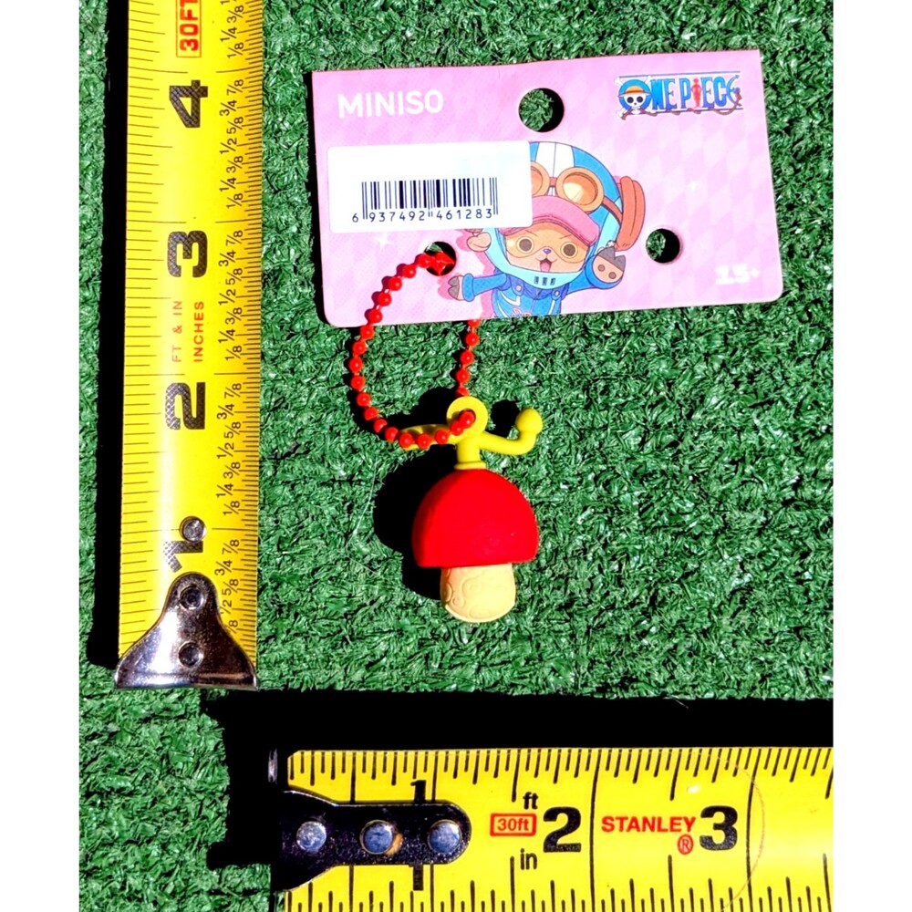 One-Piece Devil Fruit 1.5" Small Hanging Keychain Pendant Charm Figure NWT